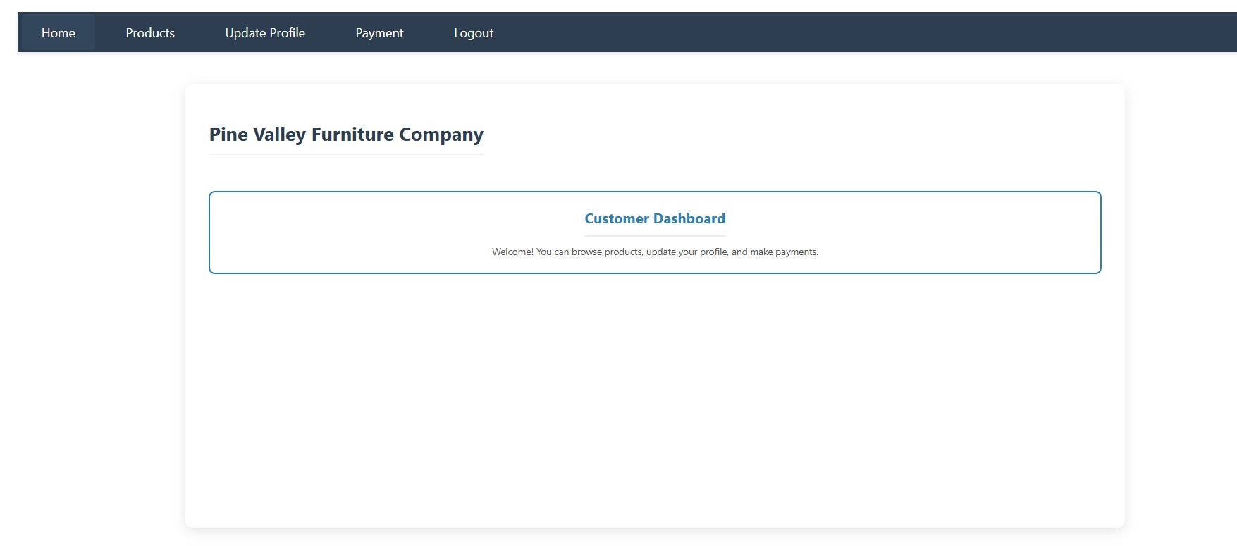 Customer Login
